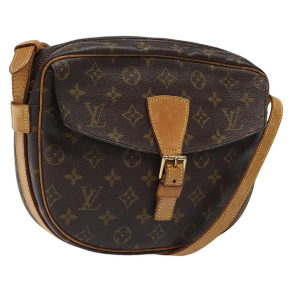 LOUIS VUITTON Monogram Jeune Fille GM Shoulder Bag M51225 LV Auth 116007