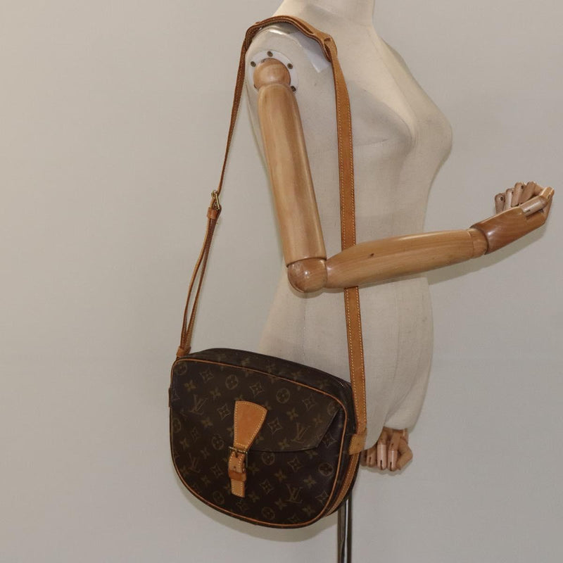 LOUIS VUITTON Monogram Jeune Fille GM Shoulder Bag M51225 LV Auth 116007
