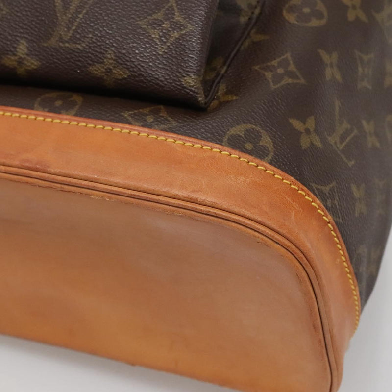 LOUIS VUITTON Monogram Montsouris GM Backpack M51135 LV Auth 116365