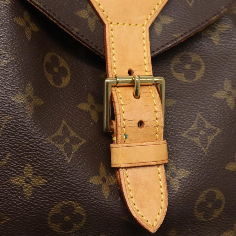 LOUIS VUITTON Monogram Montsouris GM Backpack M51135 LV Auth 116365