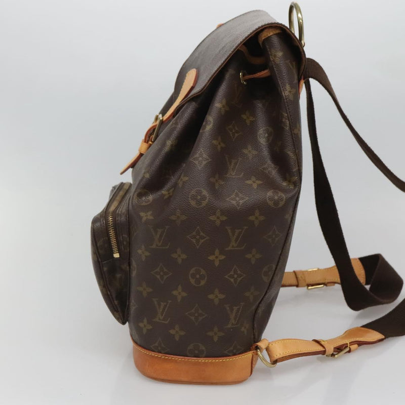 LOUIS VUITTON Monogram Montsouris GM Backpack M51135 LV Auth 116365