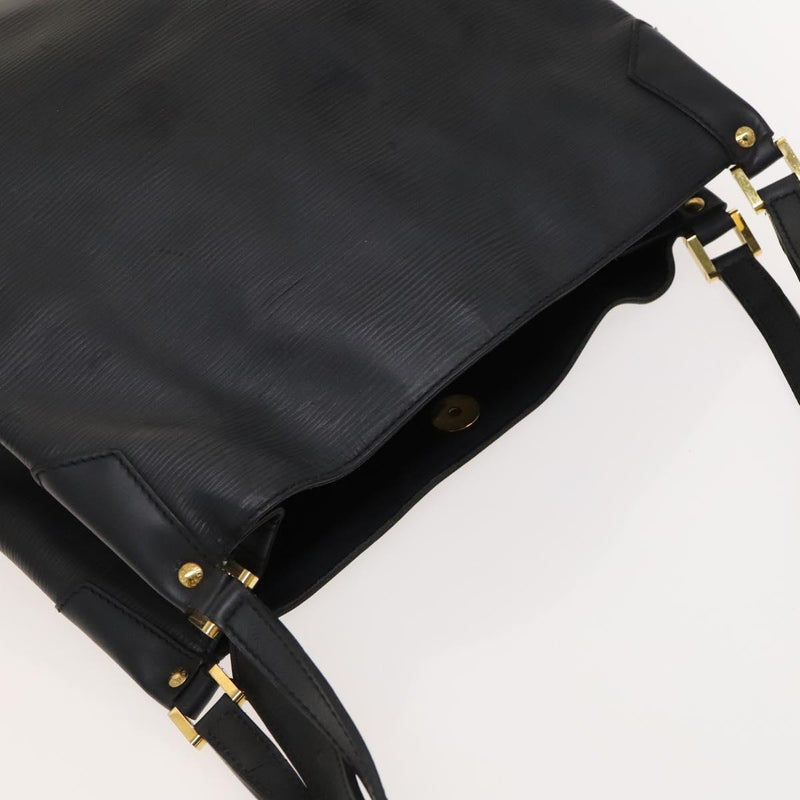 LOUIS VUITTON Epi Mandala MM Shoulder Bag Black M58892 LV Auth 116378