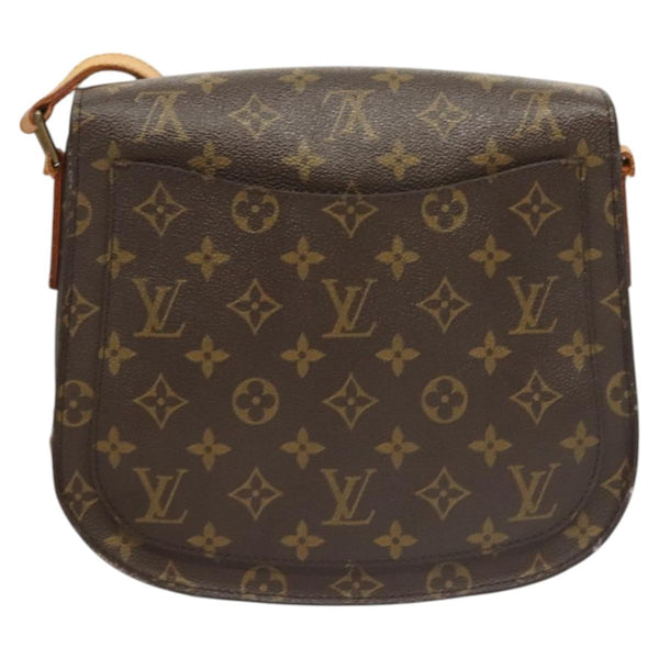LOUIS VUITTON Monogram Saint Cloud GM Shoulder Bag M51242 LV Auth 118229