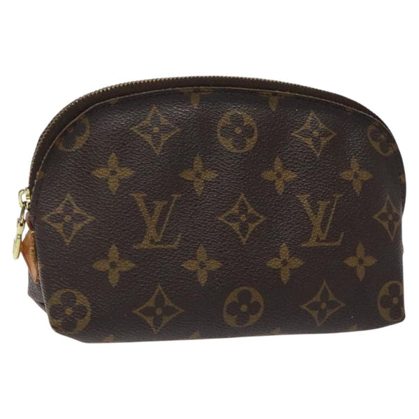 LOUIS VUITTON Monogram Pochette Cosmetic PM Cosmetic Pouch M47515 LV Auth 118416