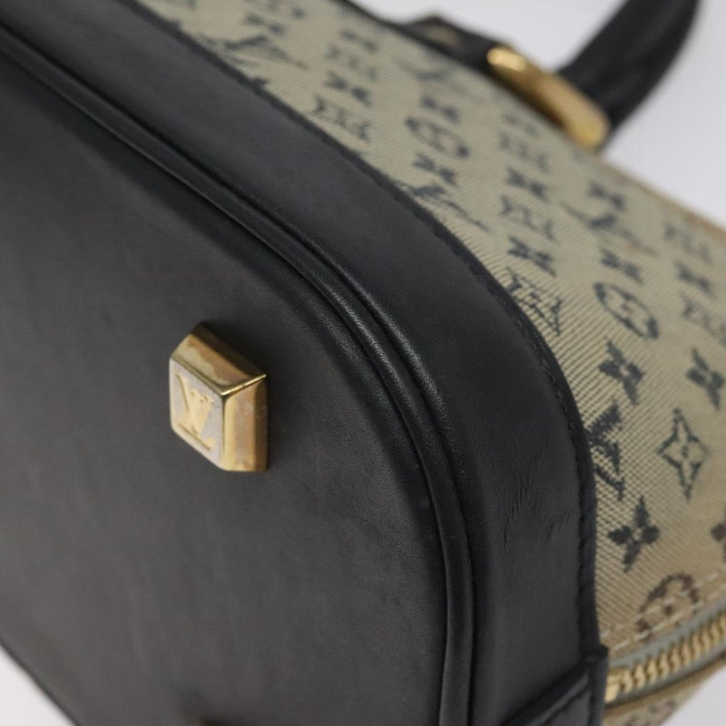 LOUIS VUITTON Monogram Mini Alma Ron Hand Bag Blue M92205 LV Auth 118526