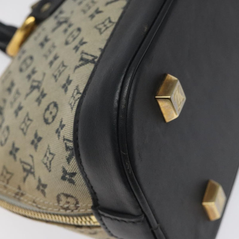 LOUIS VUITTON Monogram Mini Alma Ron Hand Bag Blue M92205 LV Auth 118526