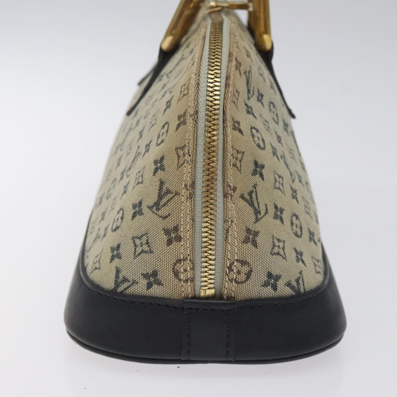 LOUIS VUITTON Monogram Mini Alma Ron Hand Bag Blue M92205 LV Auth 118526