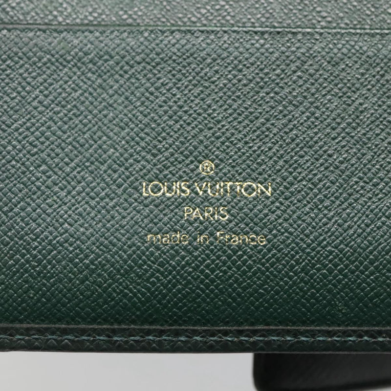 LOUIS VUITTON Taiga Agenda GM Day Planner Cover Epicea R20404 LV Auth 118539