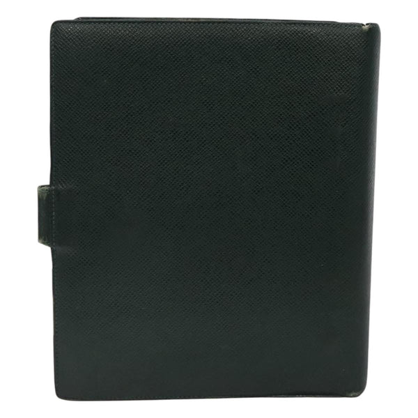 LOUIS VUITTON Taiga Agenda GM Day Planner Cover Epicea R20404 LV Auth 118539