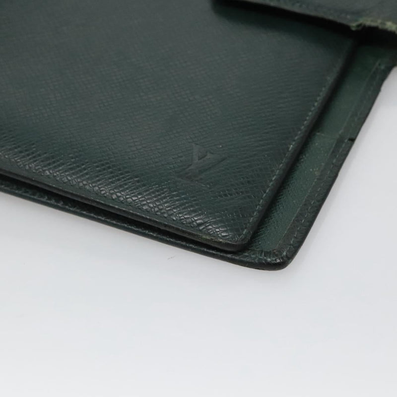 LOUIS VUITTON Taiga Agenda GM Day Planner Cover Epicea R20404 LV Auth 118539