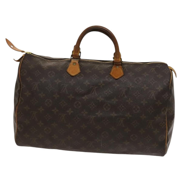 LOUIS VUITTON Monogram Speedy 40 Hand Bag M41522 LV Auth 118550