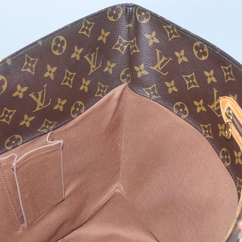 LOUIS VUITTON Monogram Sac Shopping Tote Bag M51108 LV Auth 118551