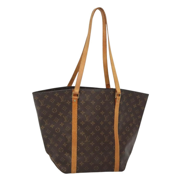 LOUIS VUITTON Monogram Sac Shopping Tote Bag M51108 LV Auth 118551