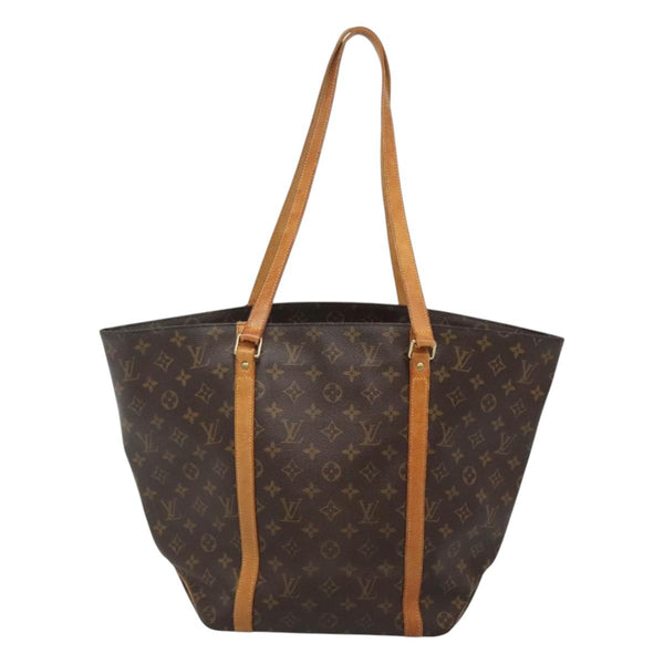 LOUIS VUITTON Monogram Sac Shopping Tote Bag M51108 LV Auth 118551