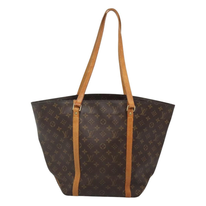 LOUIS VUITTON Monogram Sac Shopping Tote Bag M51108 LV Auth 118551