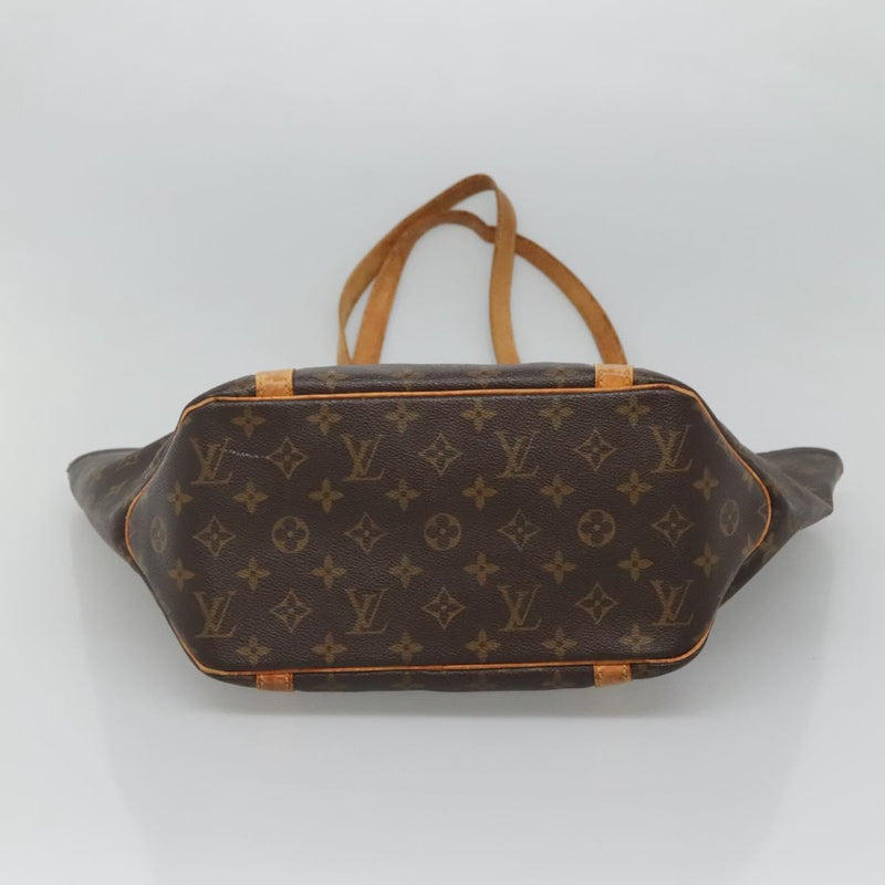 LOUIS VUITTON Monogram Sac Shopping Tote Bag M51108 LV Auth 118551