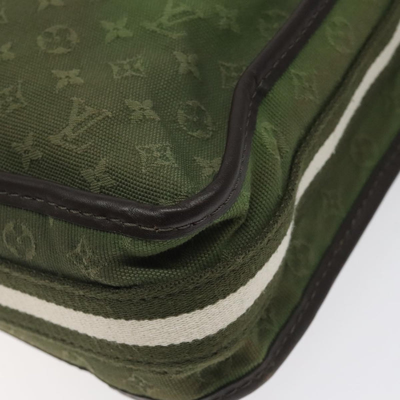 LOUIS VUITTON Monogram Mini Bussus Marie Kate Bag TST Khaki M92324 Auth 118552