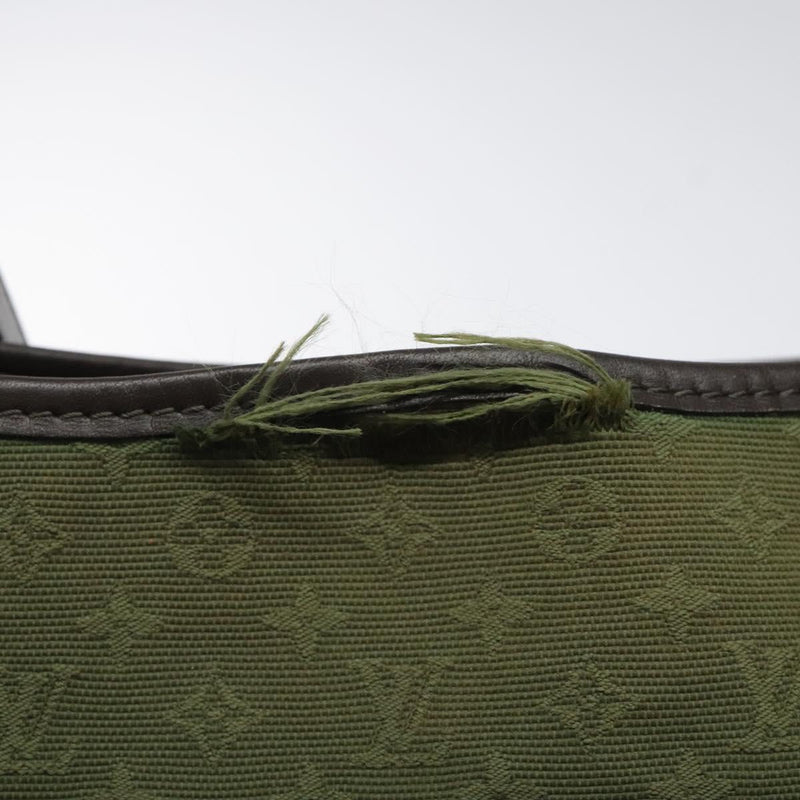LOUIS VUITTON Monogram Mini Bussus Marie Kate Bag TST Khaki M92324 Auth 118552