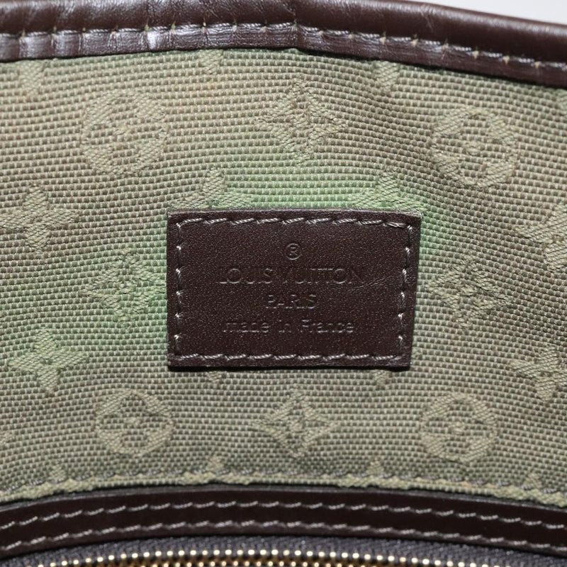 LOUIS VUITTON Monogram Mini Bussus Marie Kate Bag TST Khaki M92324 Auth 118552
