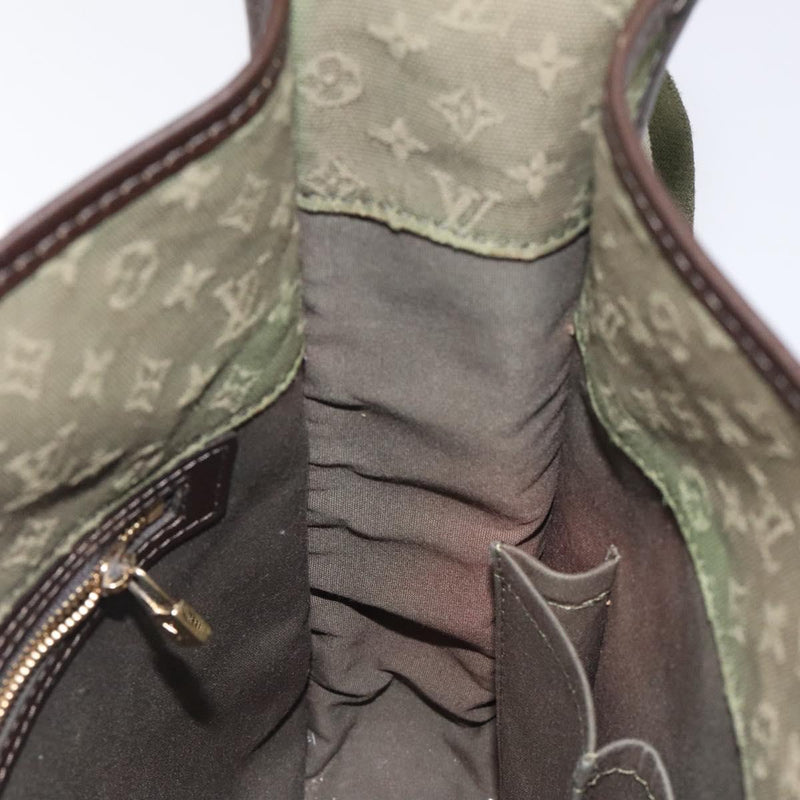 LOUIS VUITTON Monogram Mini Bussus Marie Kate Bag TST Khaki M92324 Auth 118552