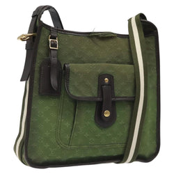 LOUIS VUITTON Monogram Mini Bussus Marie Kate Bag TST Khaki M92324 Auth 118552