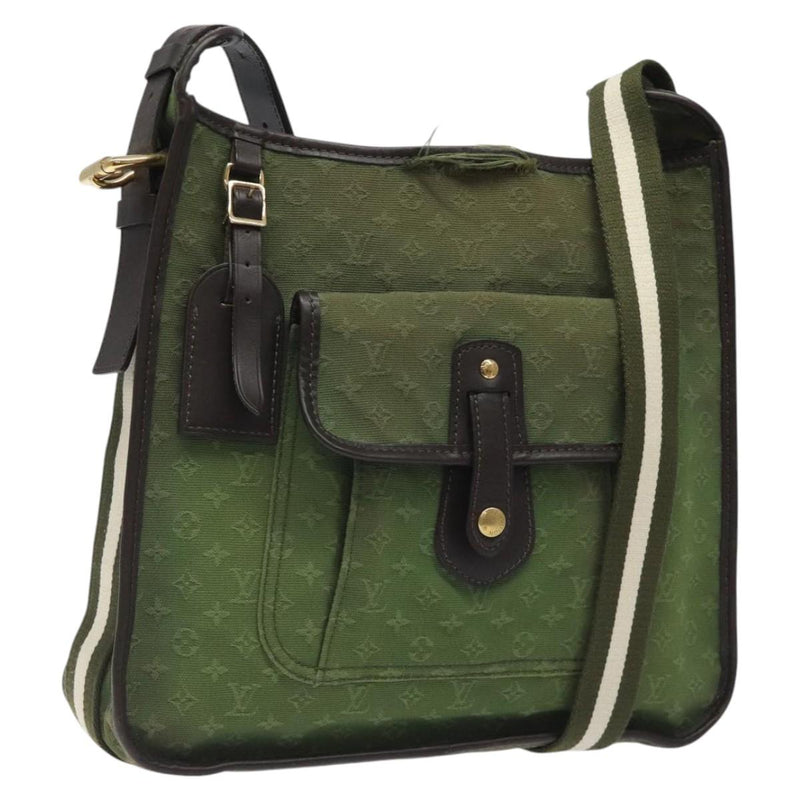 LOUIS VUITTON Monogram Mini Bussus Marie Kate Bag TST Khaki M92324 Auth 118552