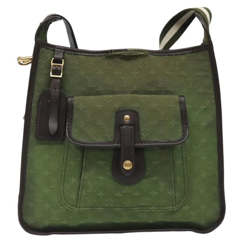 LOUIS VUITTON Monogram Mini Bussus Marie Kate Bag TST Khaki M92324 Auth 118552