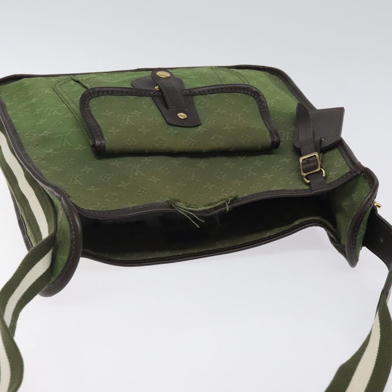 LOUIS VUITTON Monogram Mini Bussus Marie Kate Bag TST Khaki M92324 Auth 118552