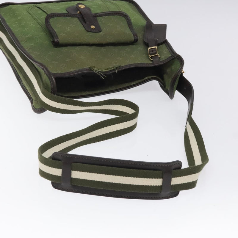 LOUIS VUITTON Monogram Mini Bussus Marie Kate Bag TST Khaki M92324 Auth 118552