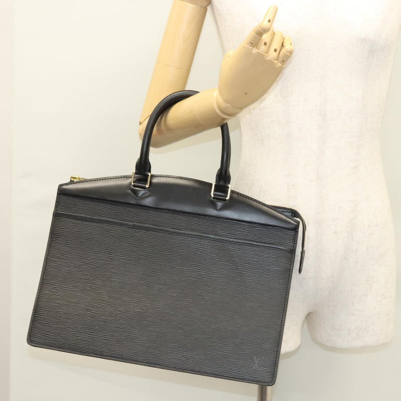 LOUIS VUITTON Epi Riviera Hand Bag Noir Black M48182 LV Auth 119001