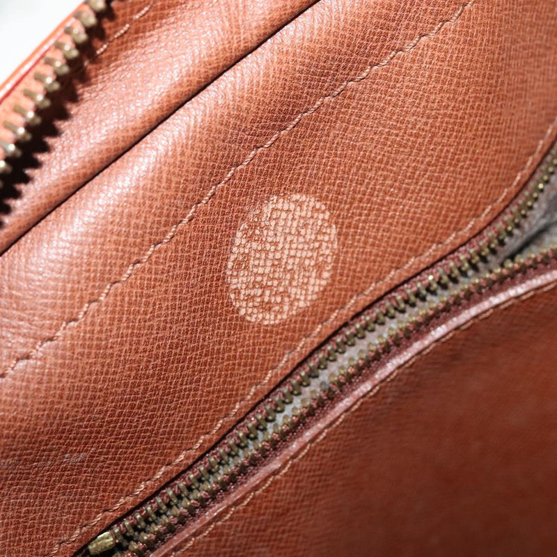 LOUIS VUITTON Epi Porte Documents Voyage Business Bag Brown M54478 Auth 119002