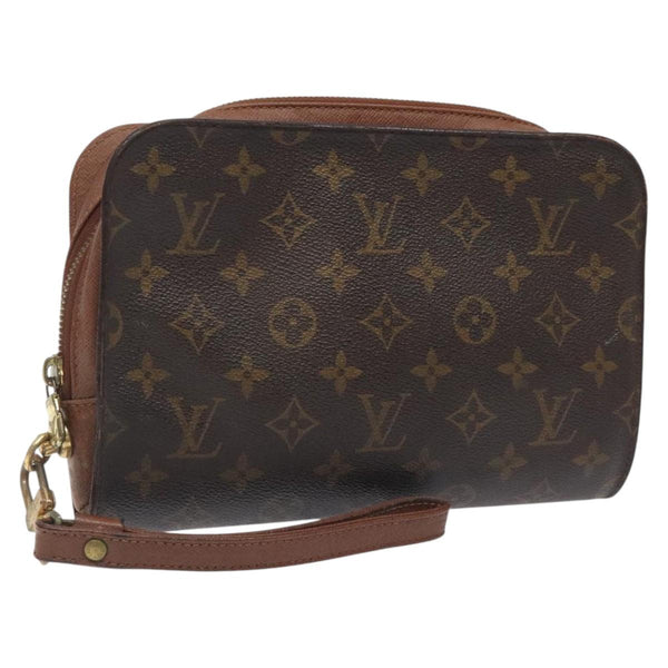 LOUIS VUITTON Monogram Orsay Clutch Bag M51790 LV Auth 119016