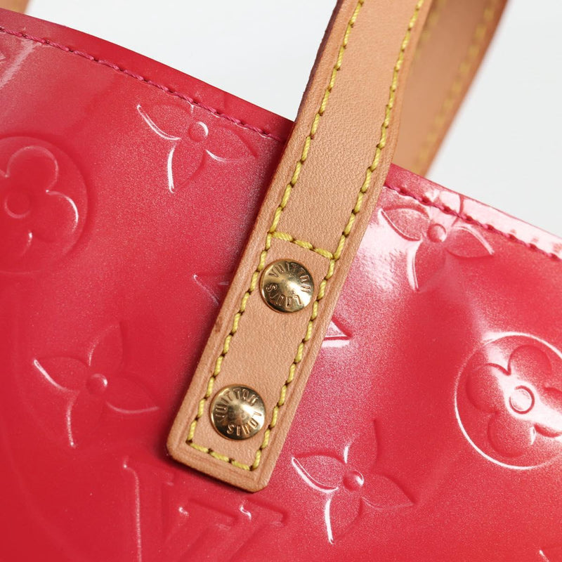LOUIS VUITTON Monogram Vernis Reade PM Hand Bag Fran Boise M9132F Auth 119018AM