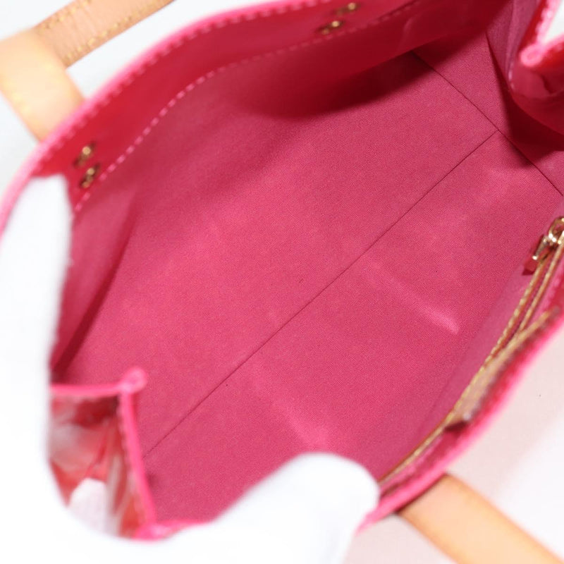 LOUIS VUITTON Monogram Vernis Reade PM Hand Bag Fran Boise M9132F Auth 119018AM