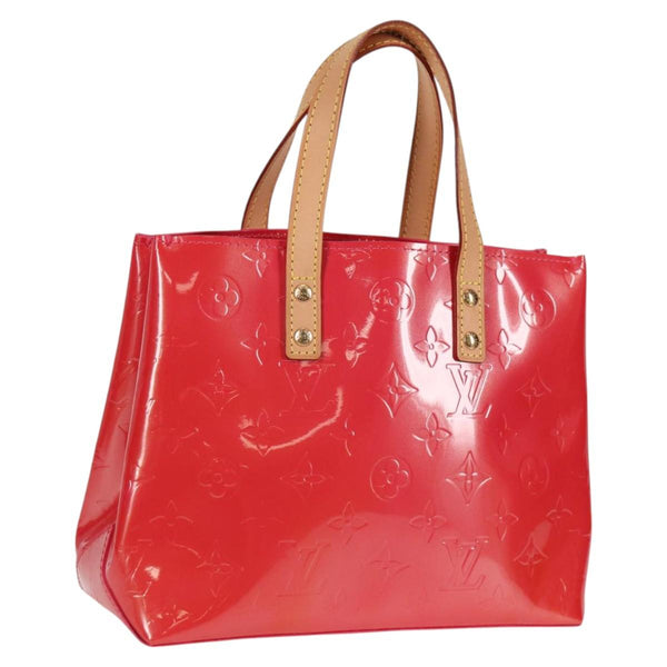 LOUIS VUITTON Monogram Vernis Reade PM Hand Bag Fran Boise M9132F Auth 119018AM
