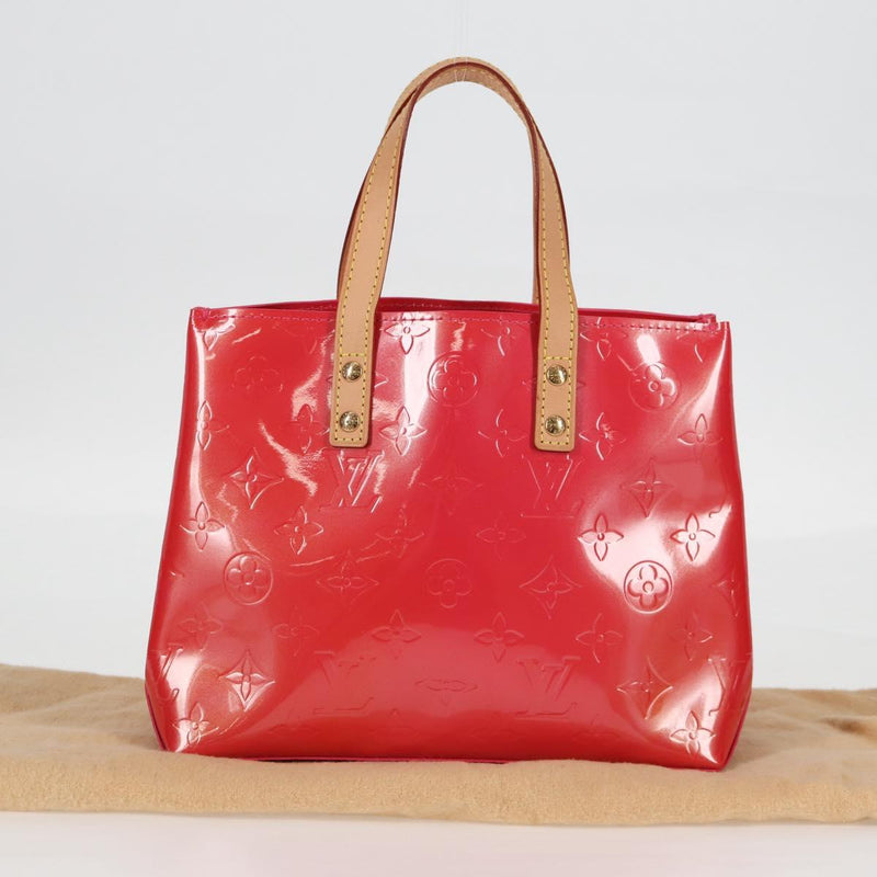 LOUIS VUITTON Monogram Vernis Reade PM Hand Bag Fran Boise M9132F Auth 119018AM