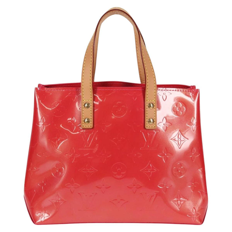 LOUIS VUITTON Monogram Vernis Reade PM Hand Bag Fran Boise M9132F Auth 119018AM