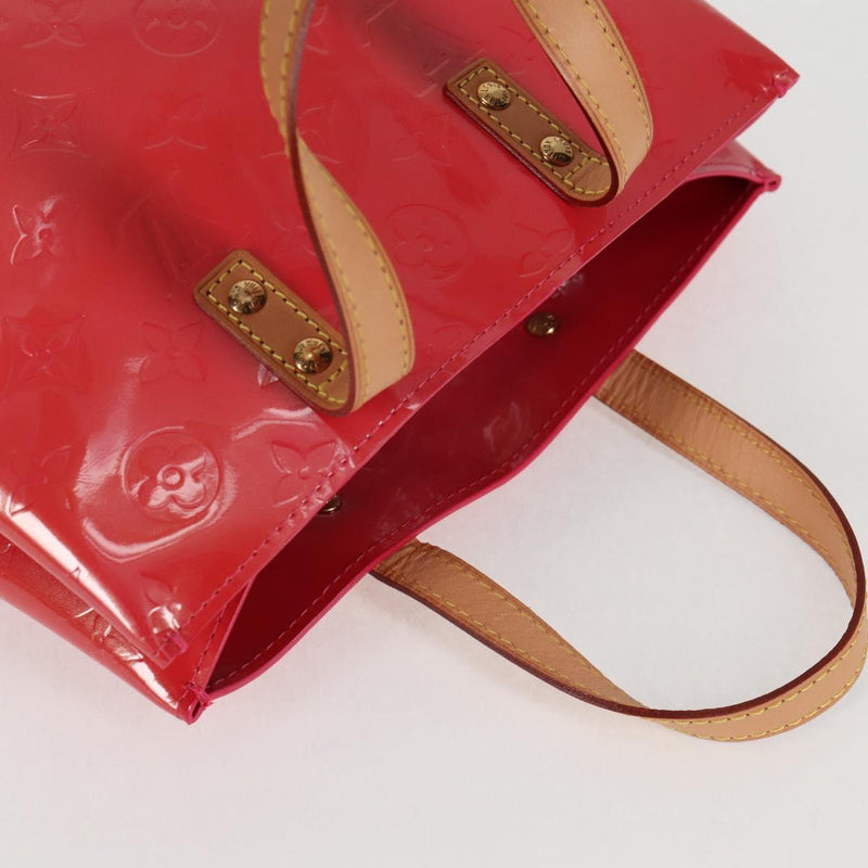 LOUIS VUITTON Monogram Vernis Reade PM Hand Bag Fran Boise M9132F Auth 119018AM