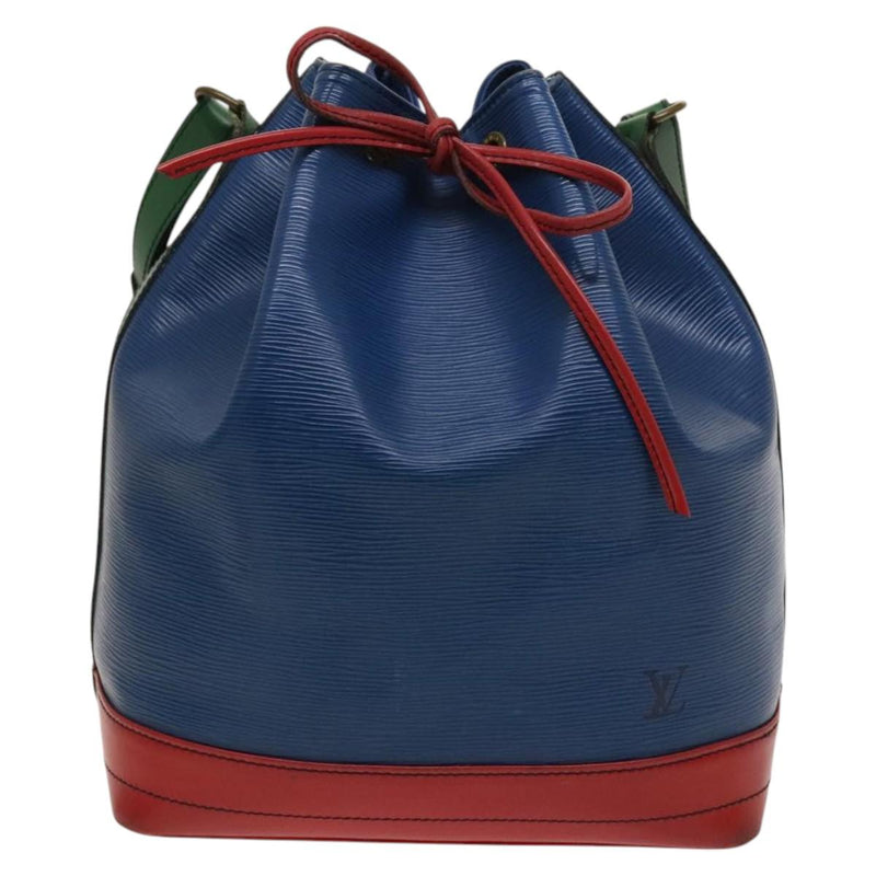 LOUIS VUITTON Epi Toriko Color Noe Bag Red Blue Green M44084 LV Auth 119021