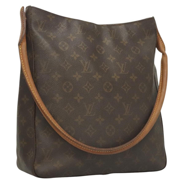 LOUIS VUITTON Monogram Looping GM Shoulder Bag M51145 LV Auth 119043