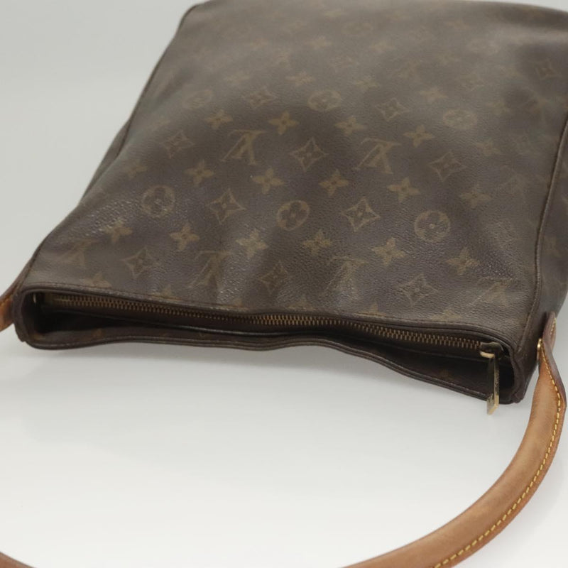 LOUIS VUITTON Monogram Looping GM Shoulder Bag M51145 LV Auth 119043