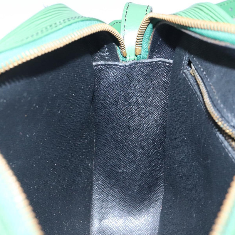 LOUIS VUITTON Epi Jeune Fille MM Shoulder Bag Green M52154 LV Auth 119058