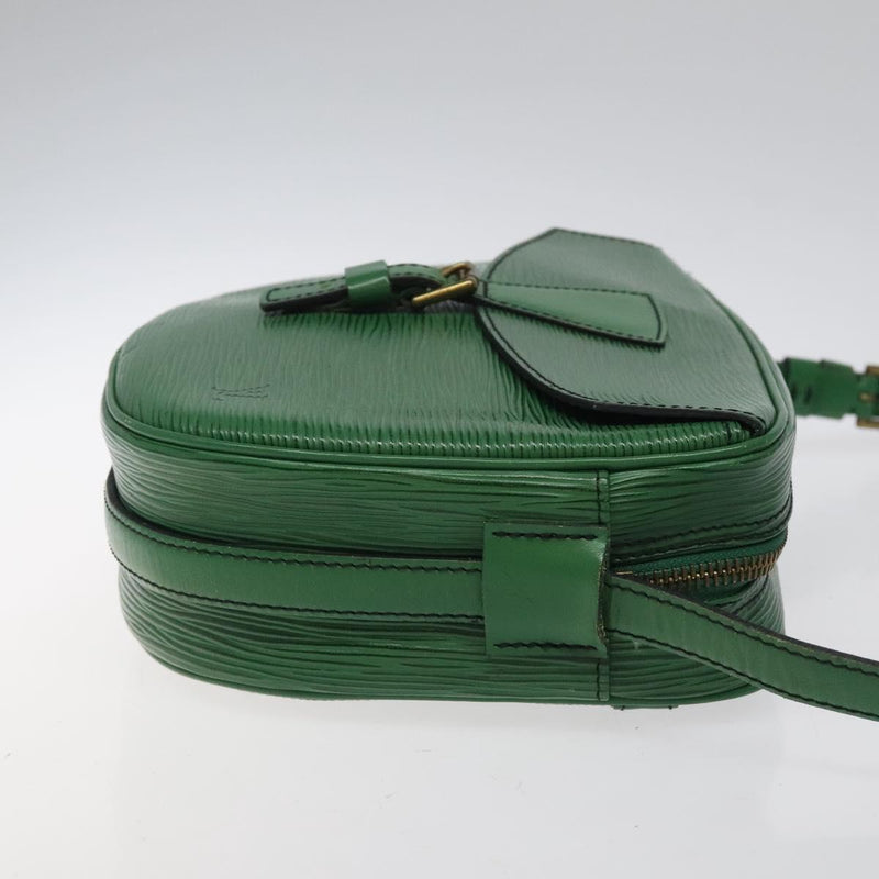 LOUIS VUITTON Epi Jeune Fille MM Shoulder Bag Green M52154 LV Auth 119058
