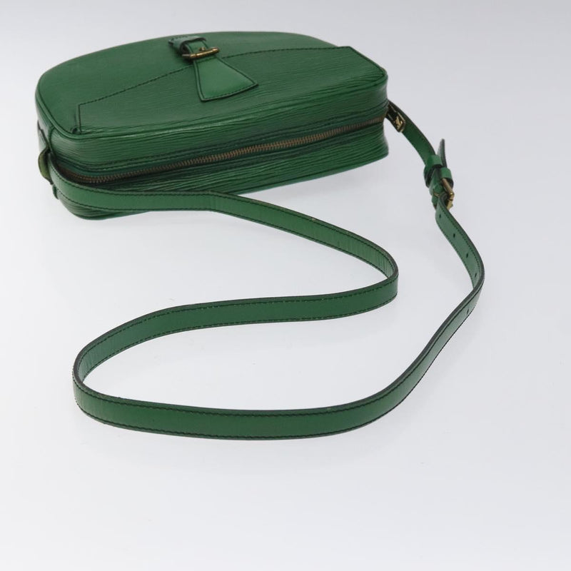 LOUIS VUITTON Epi Jeune Fille MM Shoulder Bag Green M52154 LV Auth 119058