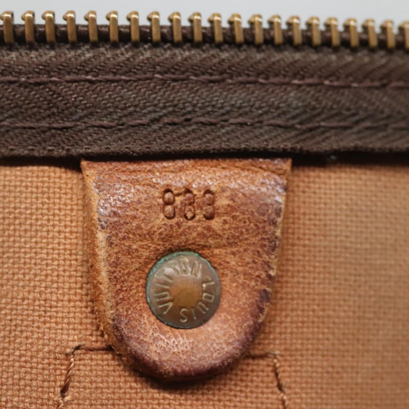 LOUIS VUITTON Monogram Speedy 35 Hand Bag M41524 LV Auth 119062