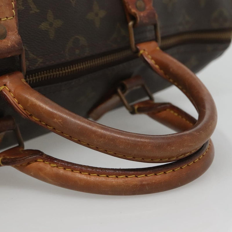 LOUIS VUITTON Monogram Speedy 35 Hand Bag M41524 LV Auth 119062