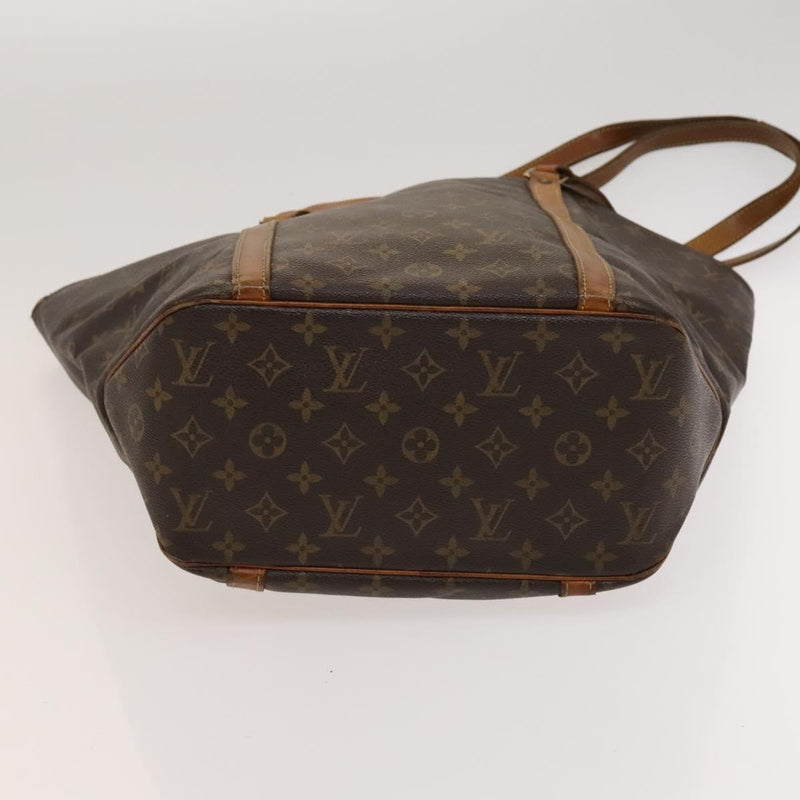LOUIS VUITTON Monogram Sac Shopping Tote Bag M51108 LV Auth 119066