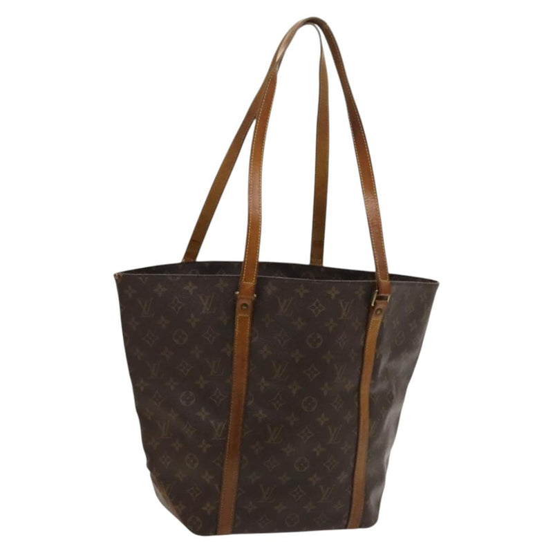 LOUIS VUITTON Monogram Sac Shopping Tote Bag M51108 LV Auth 119066
