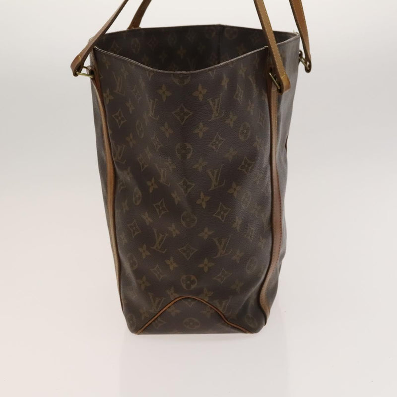 LOUIS VUITTON Monogram Sac Shopping Tote Bag M51108 LV Auth 119066