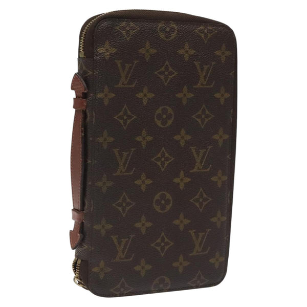 LOUIS VUITTON Monogram Poche Escapade Travel Case M60113 LV Auth 119067